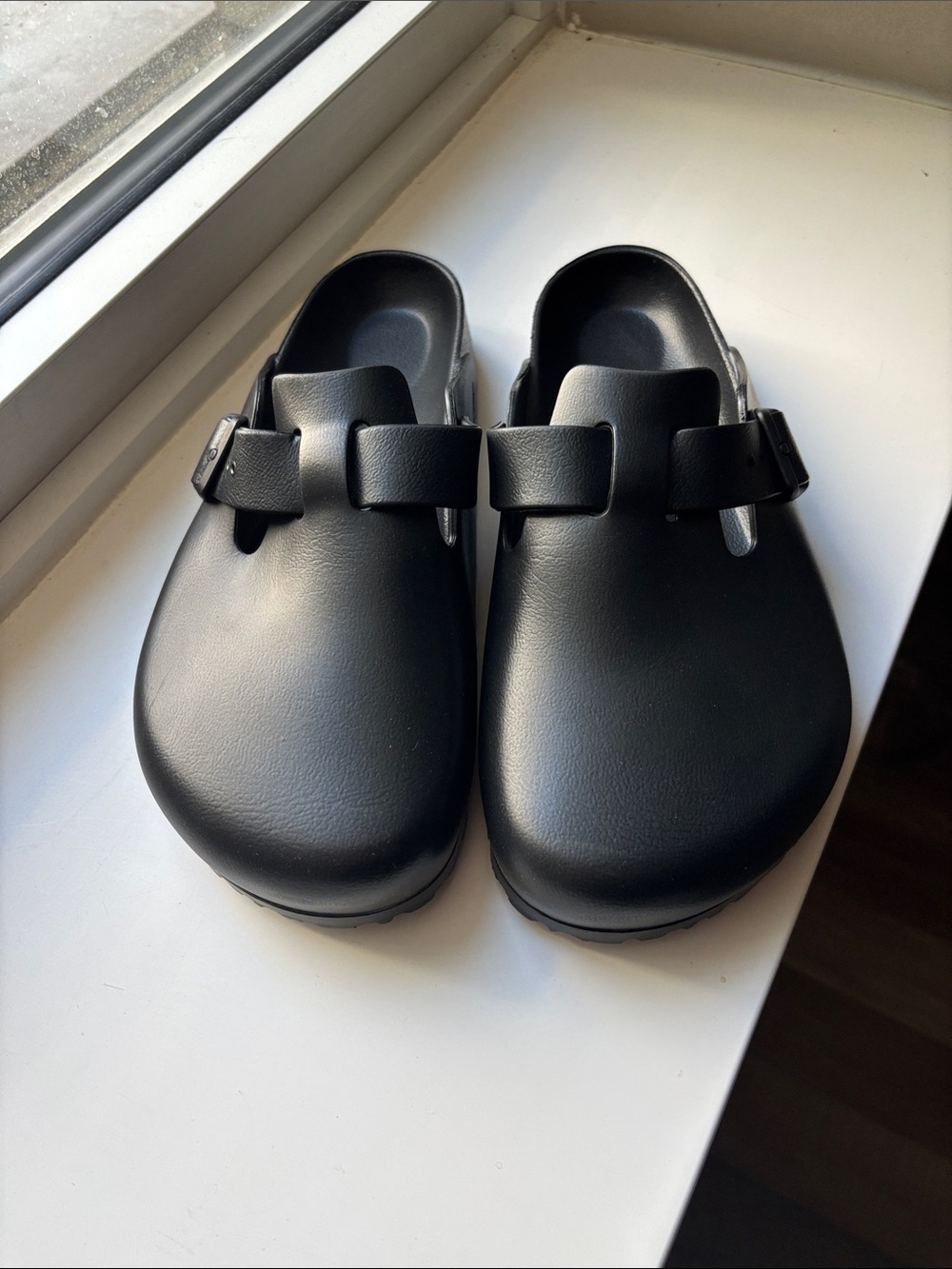 Birkenstock Black Slip-On Clogs